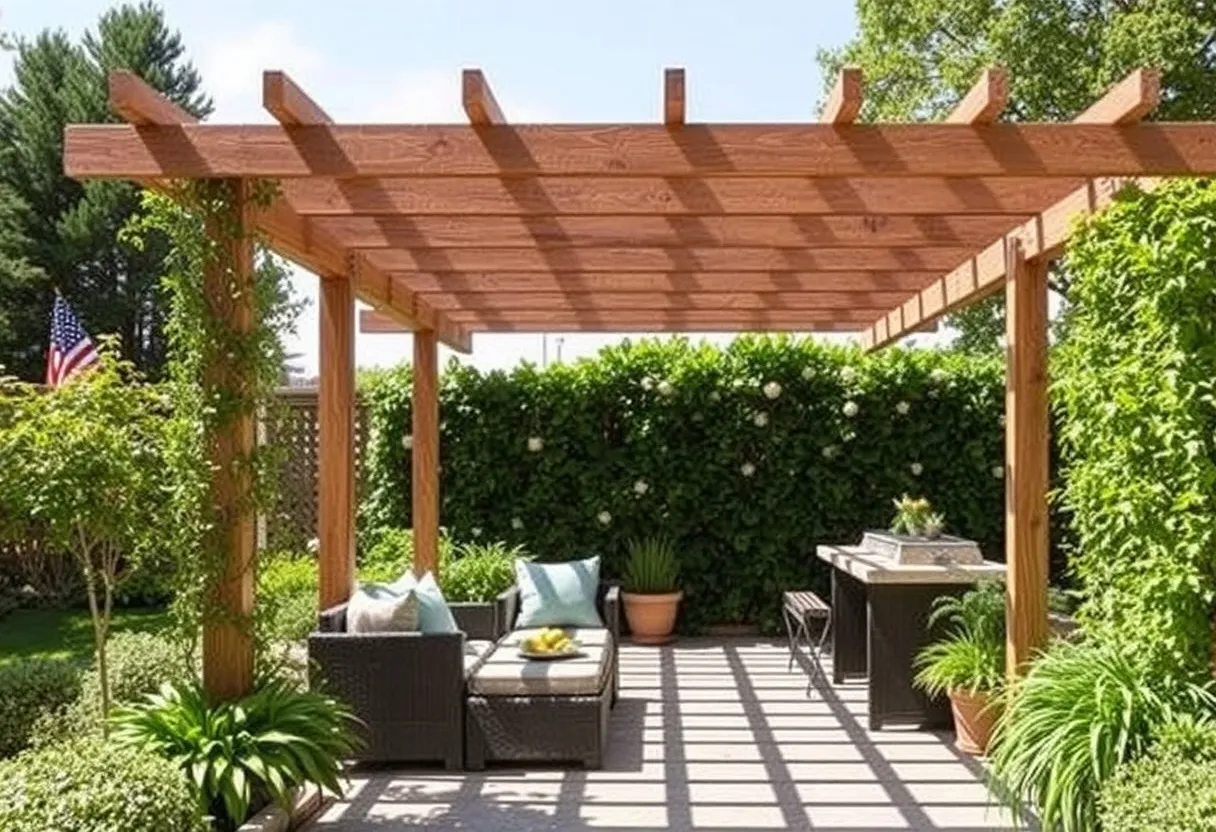 custom pergola